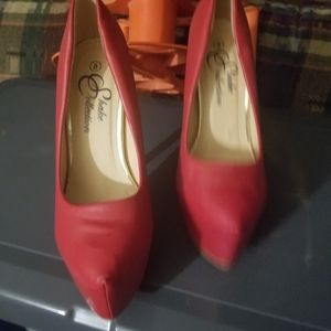 Sexy red stilettos